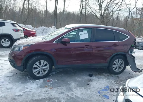 2013 Honda Cr-V Ex-L z USA, uszkodzony, nr VIN 5J6RM4H70DL076076